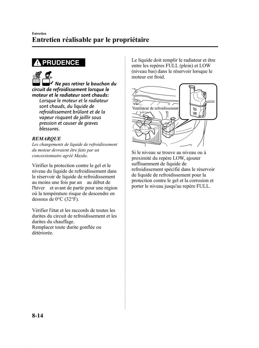 Mazda 2 III Demio owners manual manuel du proprietaire / page 273