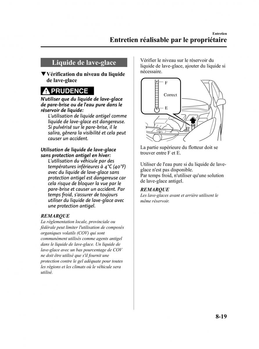 Mazda 2 III Demio owners manual manuel du proprietaire / page 278