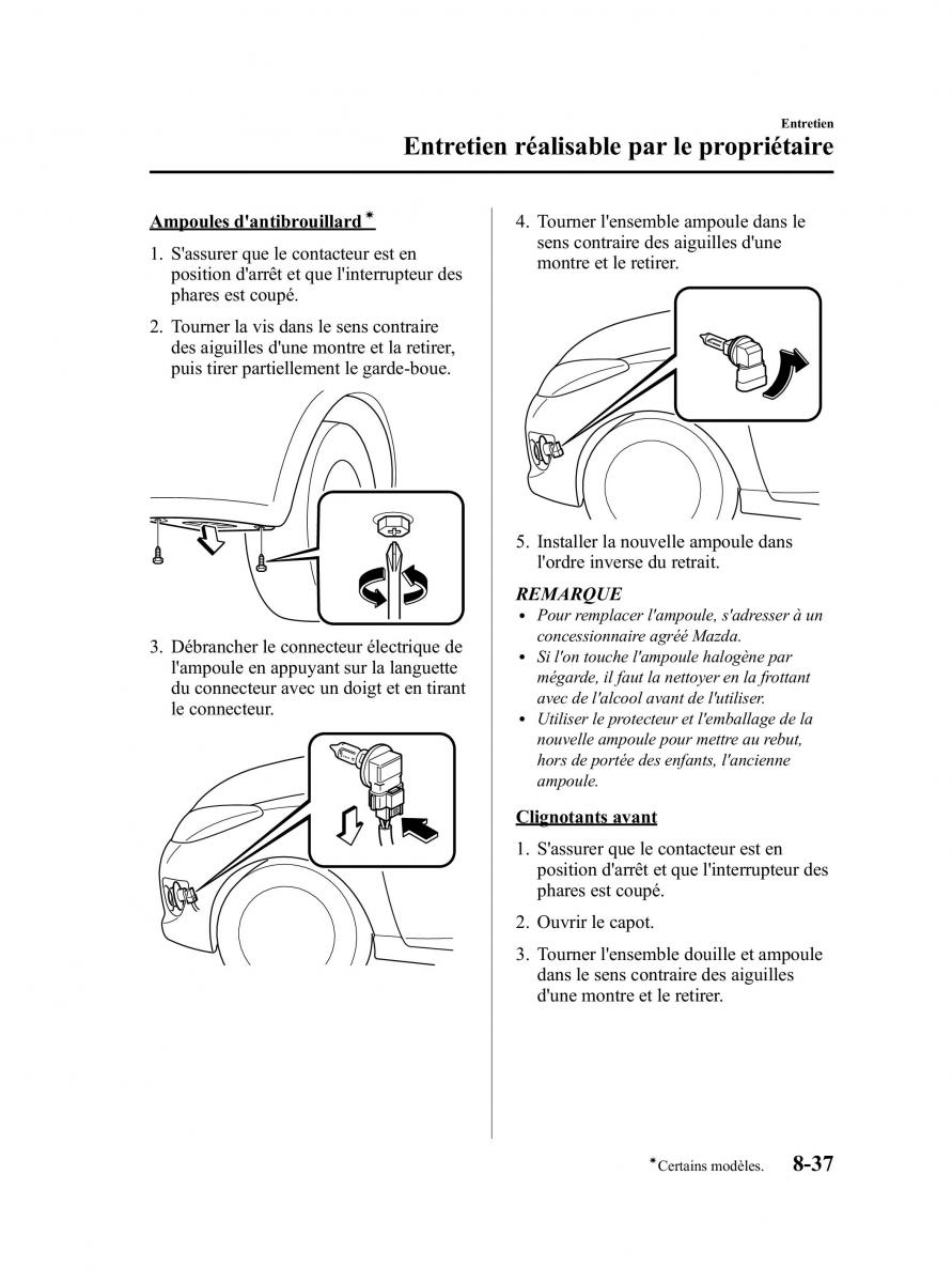 Mazda 2 III Demio owners manual manuel du proprietaire / page 296