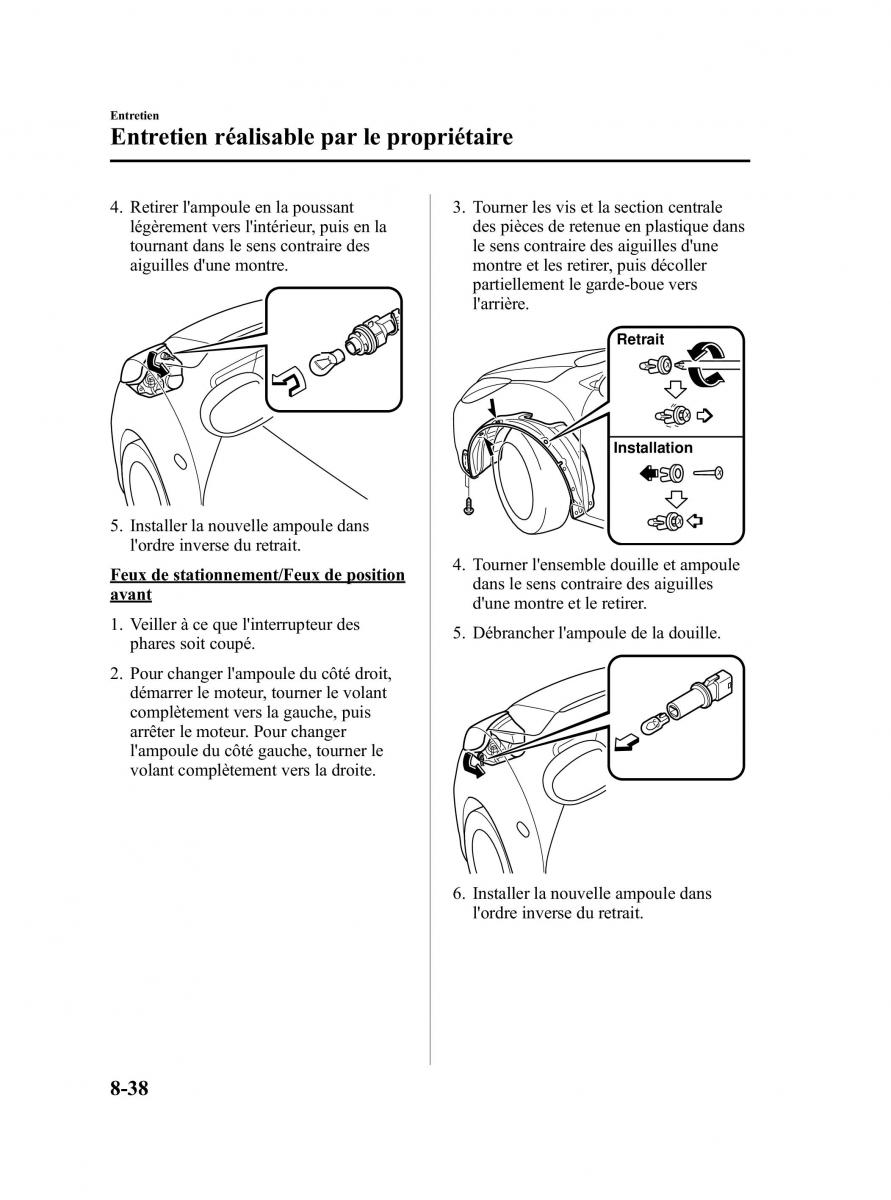 Mazda 2 III Demio owners manual manuel du proprietaire / page 297