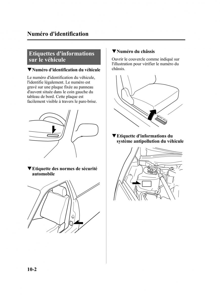 Mazda 2 III Demio owners manual manuel du proprietaire / page 359