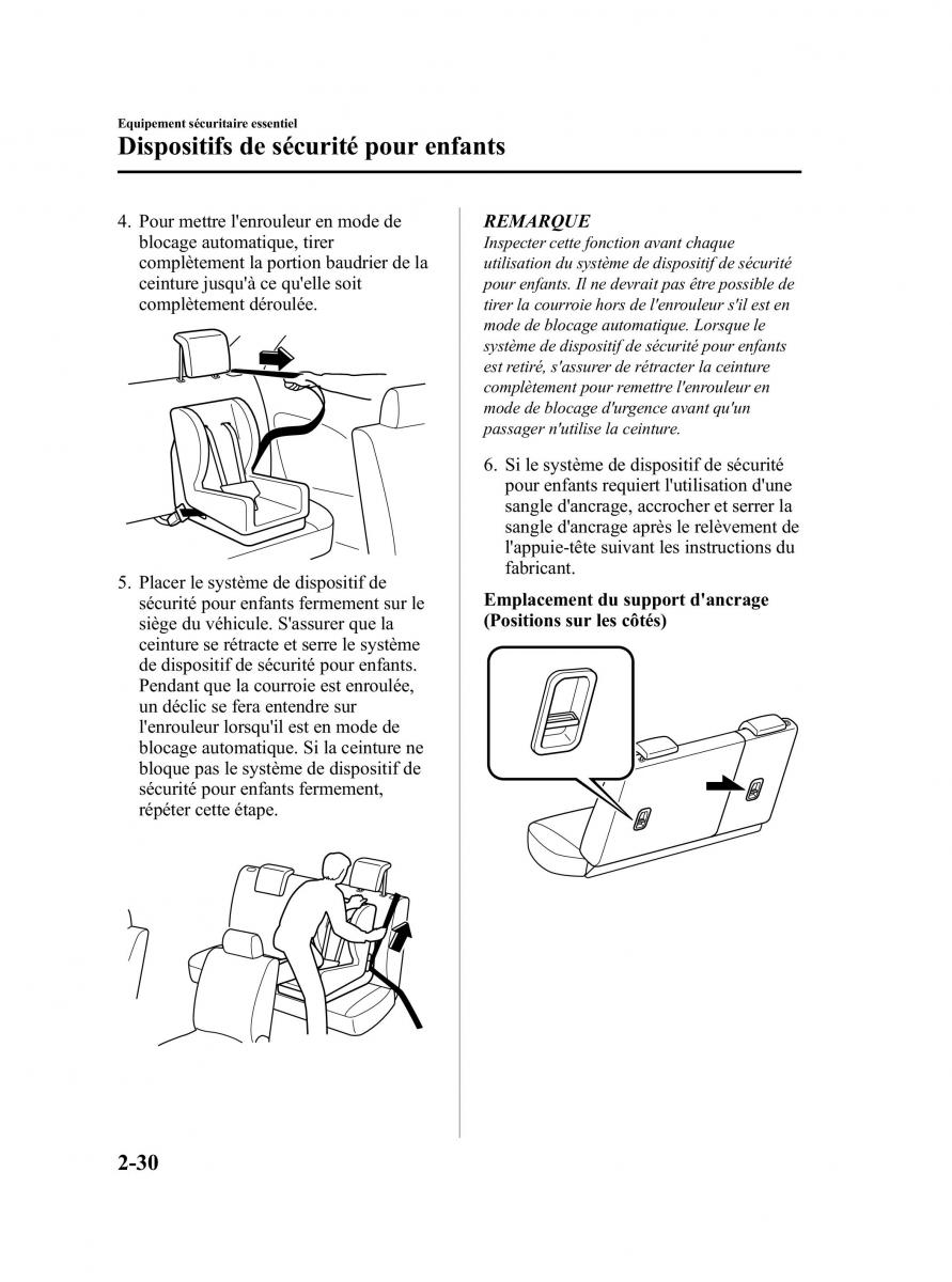 Mazda 2 III Demio owners manual manuel du proprietaire / page 43