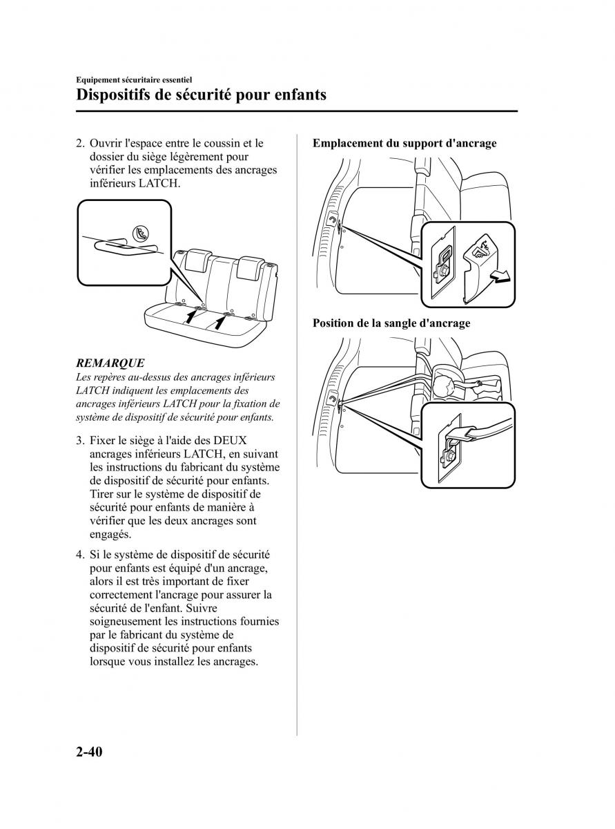 Mazda 2 III Demio owners manual manuel du proprietaire / page 53