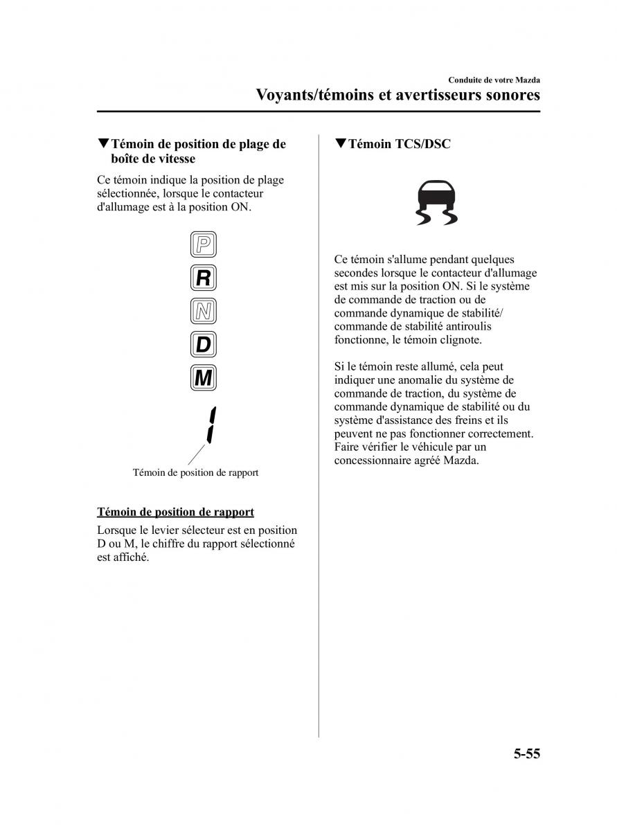 Mazda CX 9 owners manual manuel du proprietaire / page 231