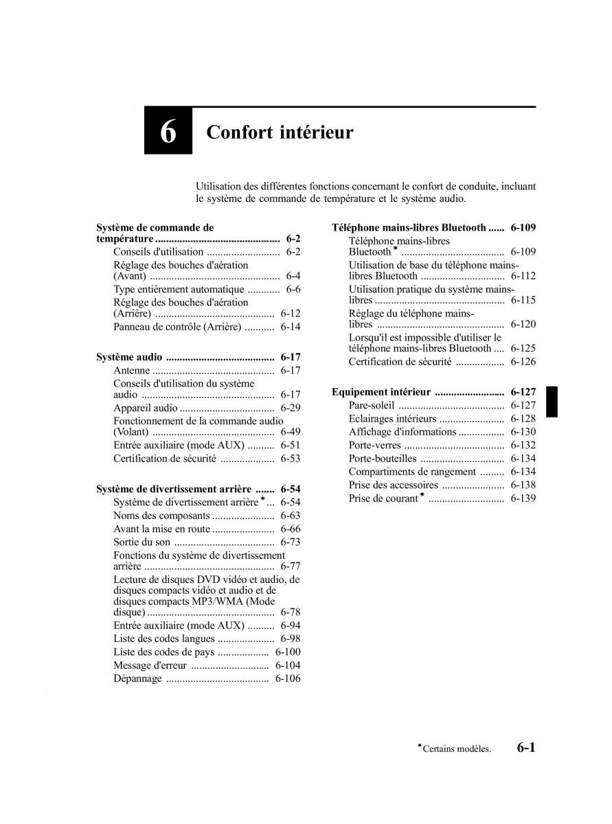 Mazda CX 9 owners manual manuel du proprietaire / page 247