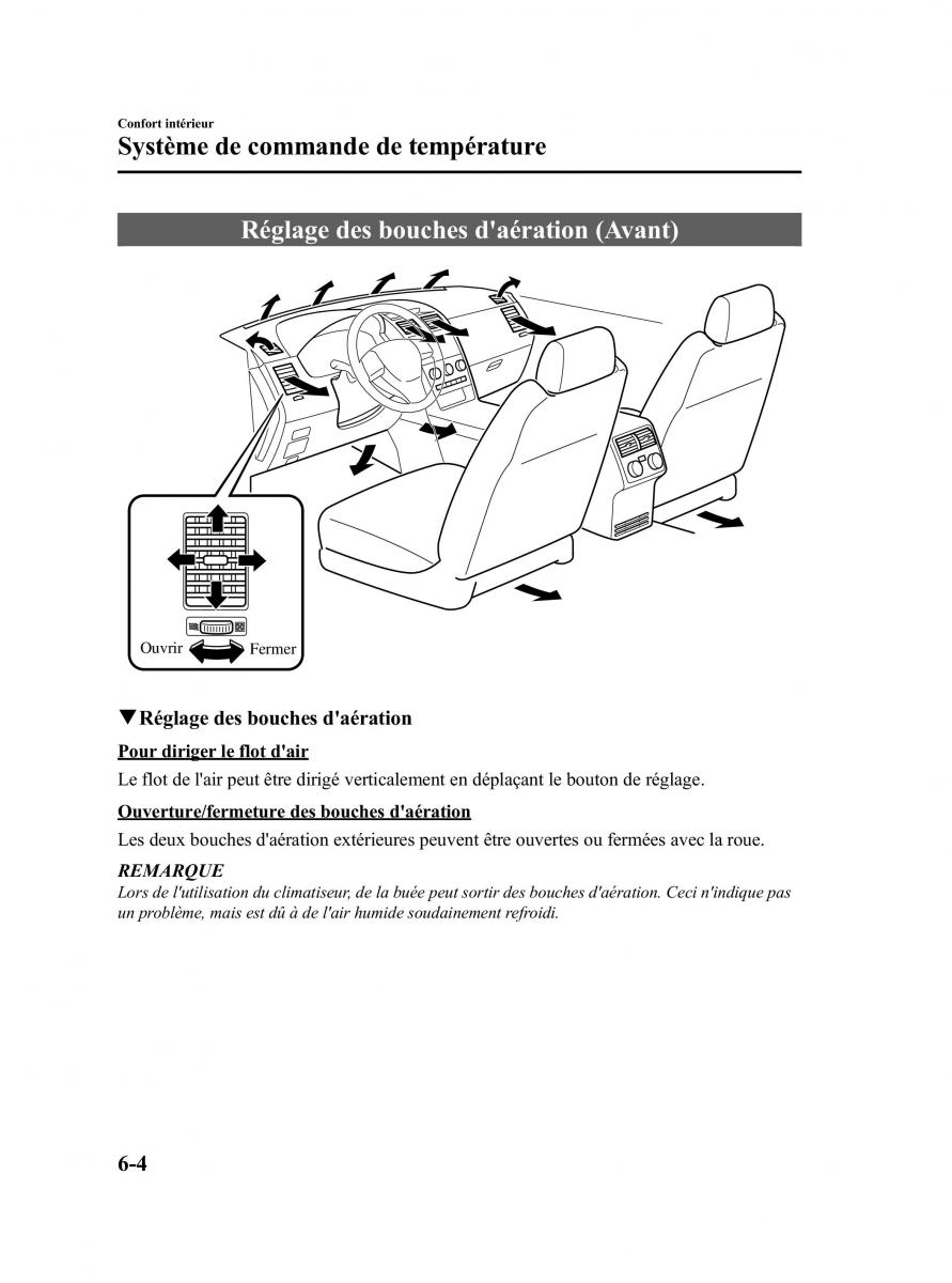 Mazda CX 9 owners manual manuel du proprietaire / page 250