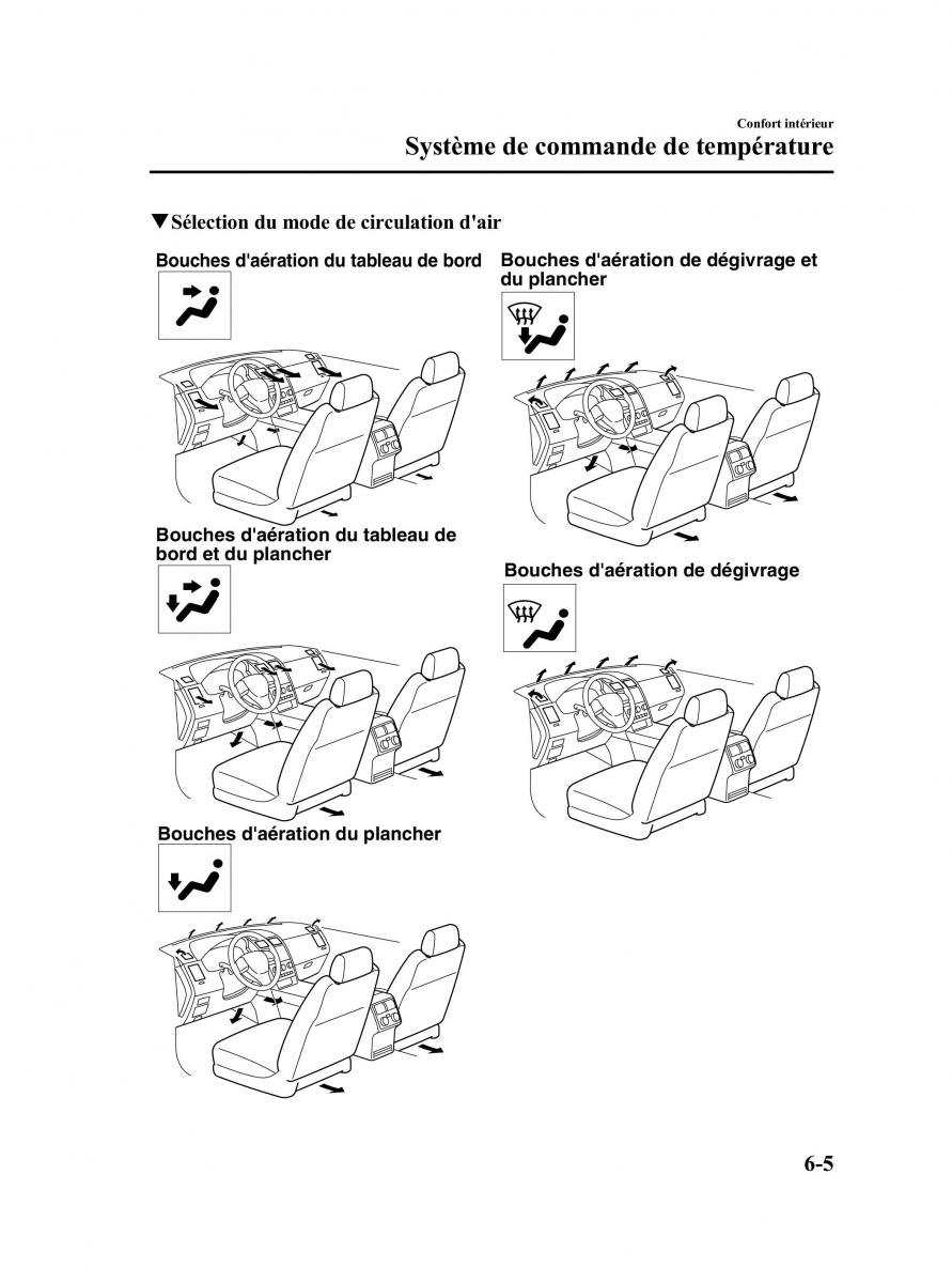 Mazda CX 9 owners manual manuel du proprietaire / page 251