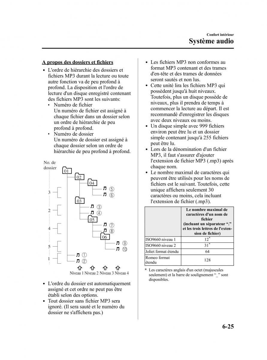 Mazda CX 9 owners manual manuel du proprietaire / page 271