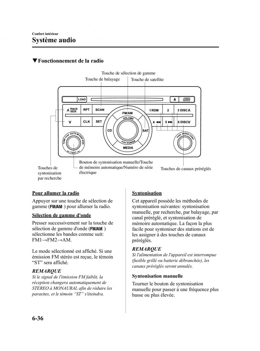 Mazda CX 9 owners manual manuel du proprietaire / page 282