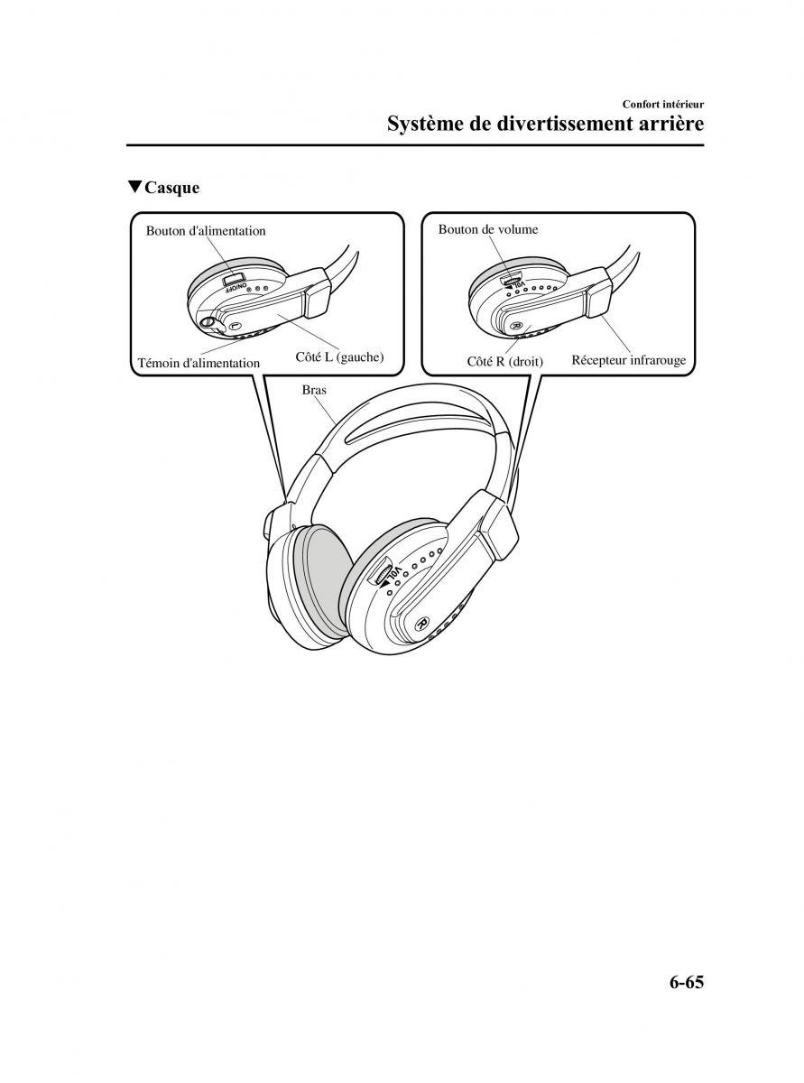 Mazda CX 9 owners manual manuel du proprietaire / page 311