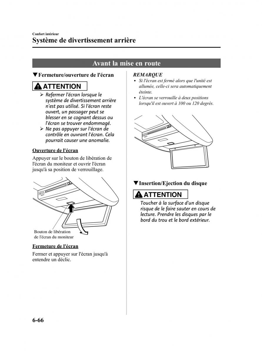 Mazda CX 9 owners manual manuel du proprietaire / page 312