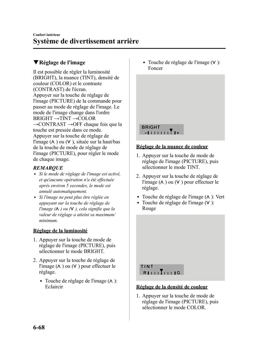 Mazda CX 9 owners manual manuel du proprietaire / page 314