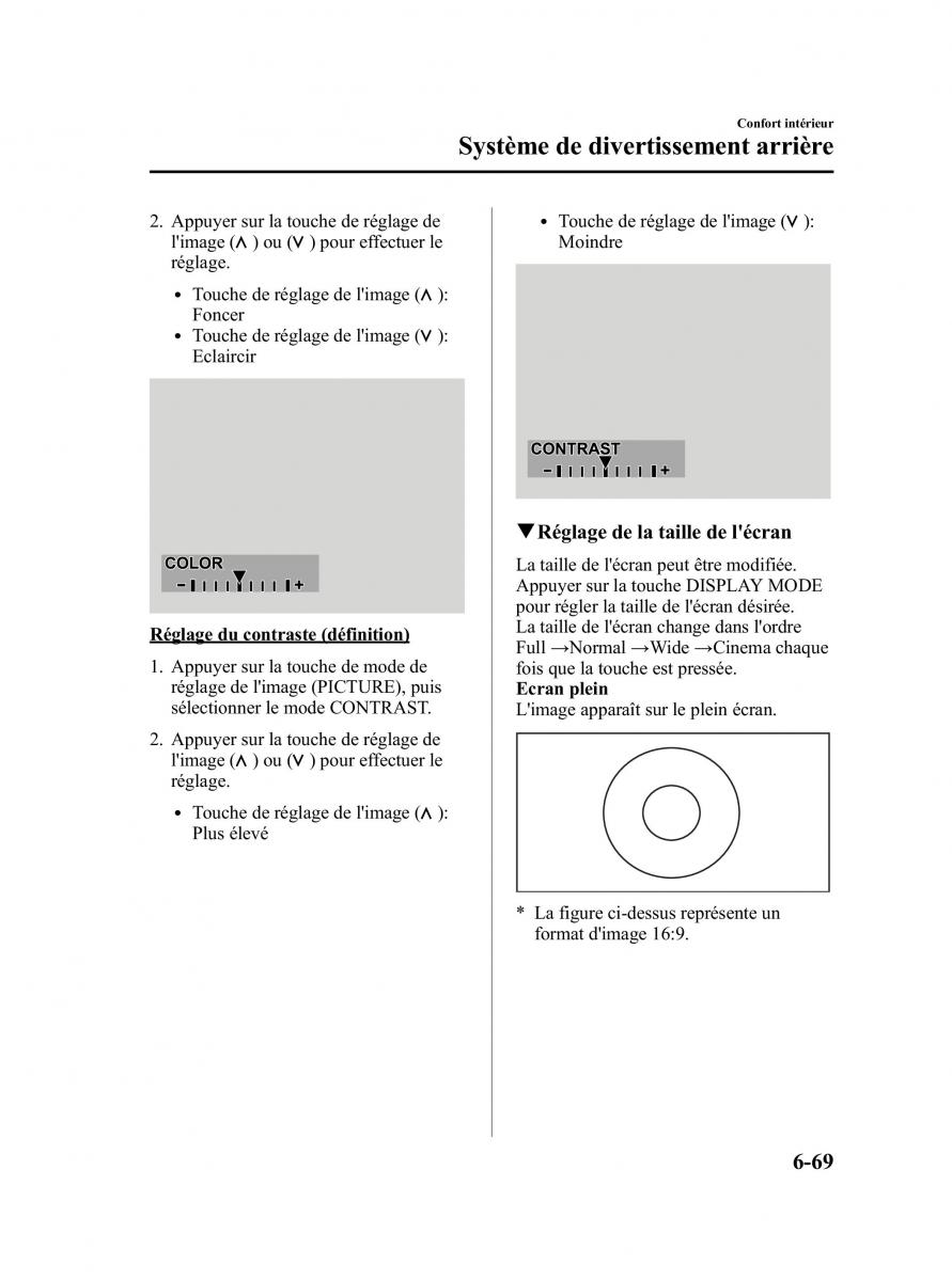 Mazda CX 9 owners manual manuel du proprietaire / page 315