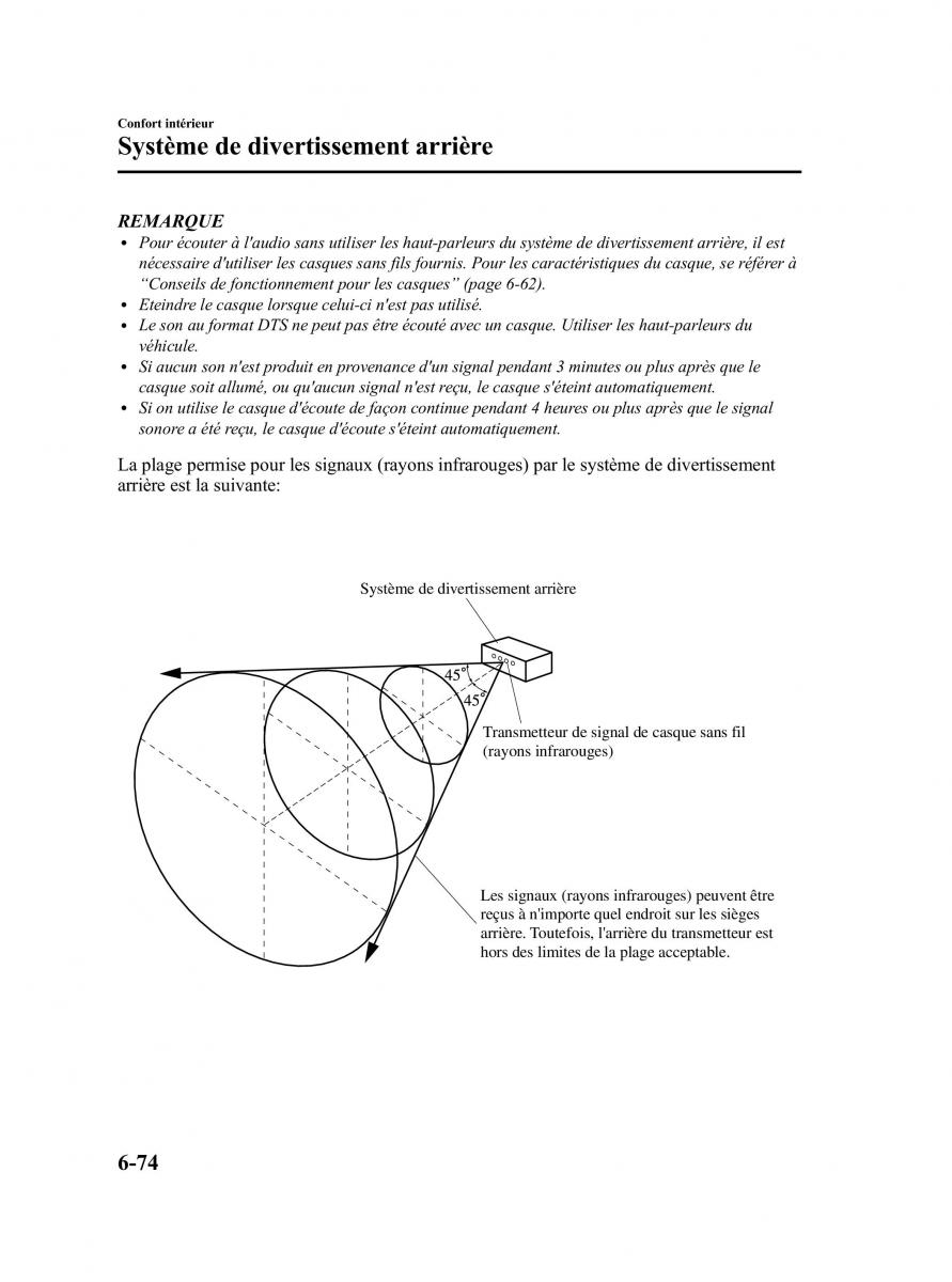 Mazda CX 9 owners manual manuel du proprietaire / page 320