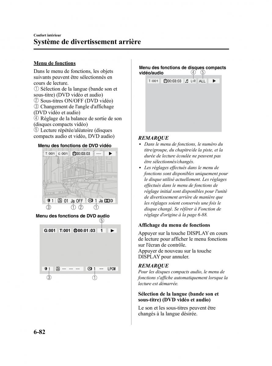 Mazda CX 9 owners manual manuel du proprietaire / page 328