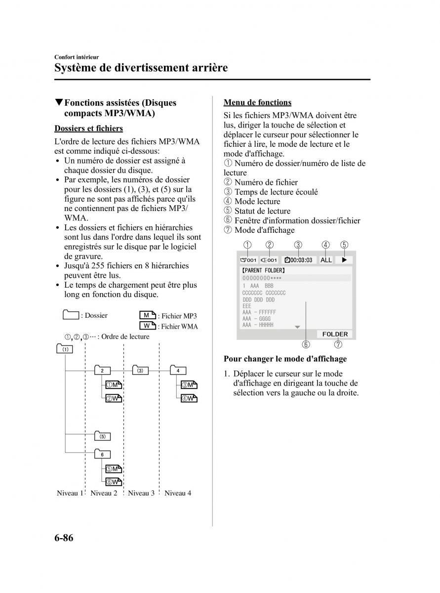 Mazda CX 9 owners manual manuel du proprietaire / page 332