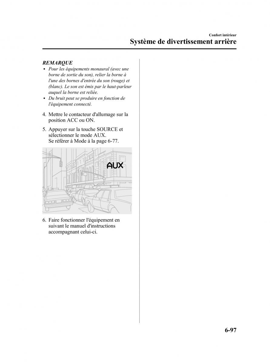 Mazda CX 9 owners manual manuel du proprietaire / page 343