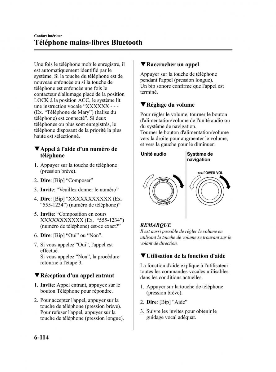 Mazda CX 9 owners manual manuel du proprietaire / page 360