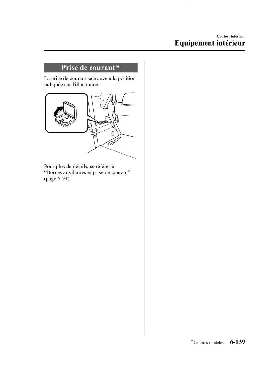 Mazda CX 9 owners manual manuel du proprietaire / page 385