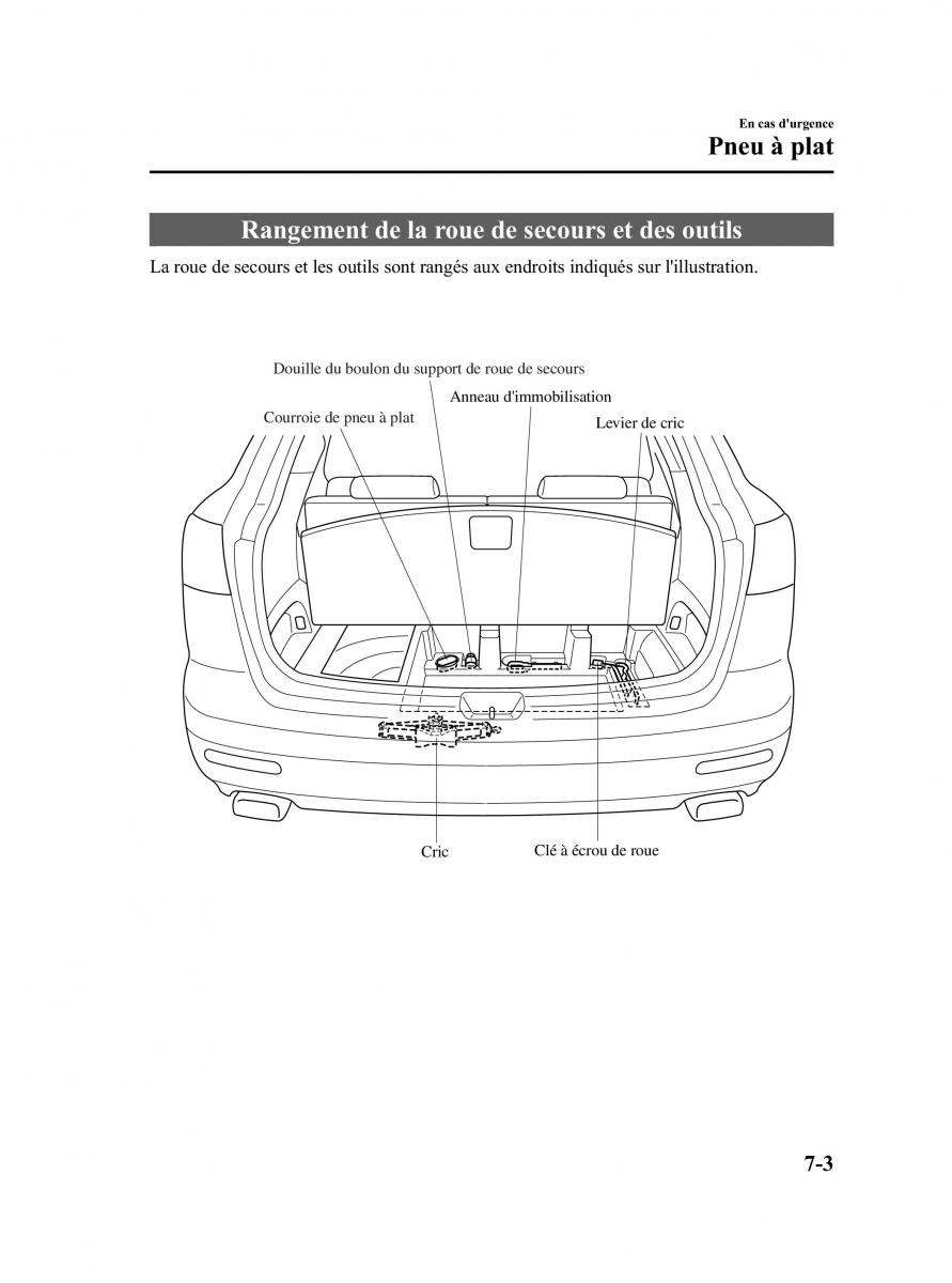 Mazda CX 9 owners manual manuel du proprietaire / page 389