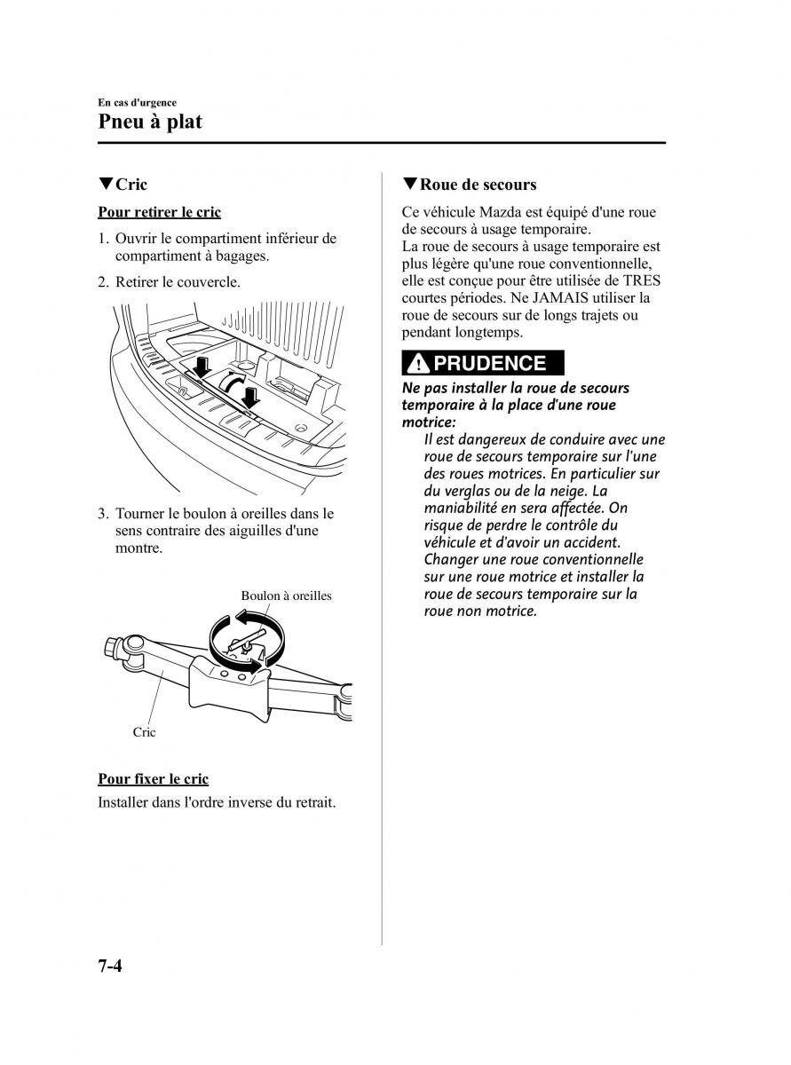 Mazda CX 9 owners manual manuel du proprietaire / page 390