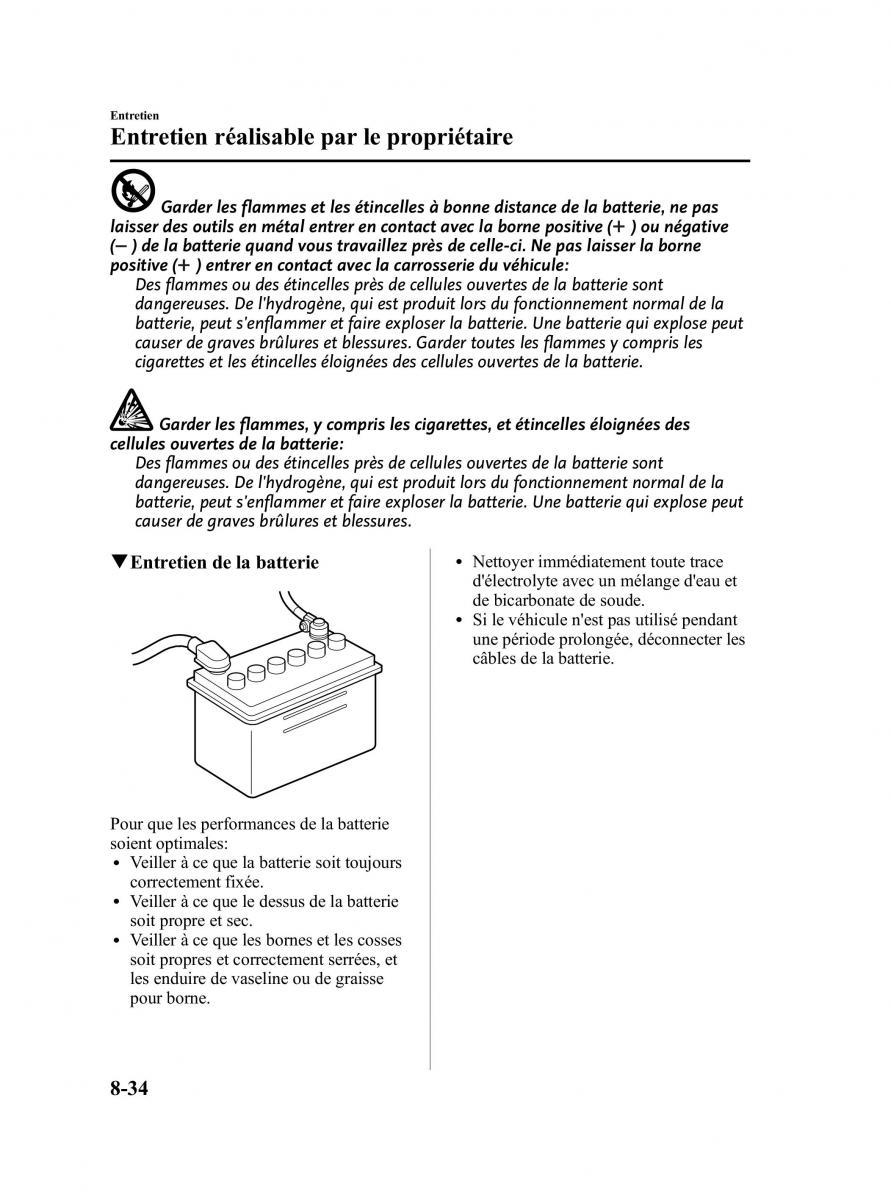 Mazda CX 9 owners manual manuel du proprietaire / page 446