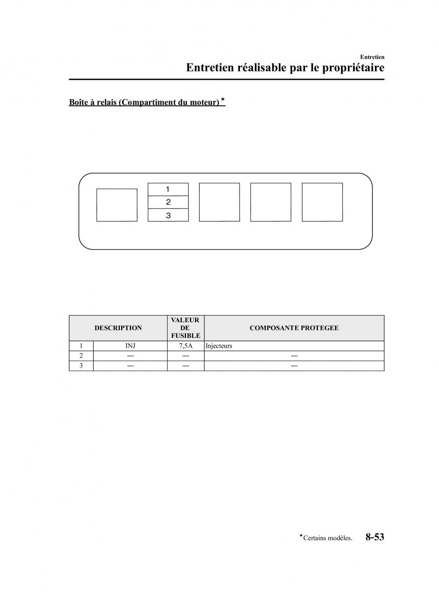 Mazda CX 9 owners manual manuel du proprietaire / page 465