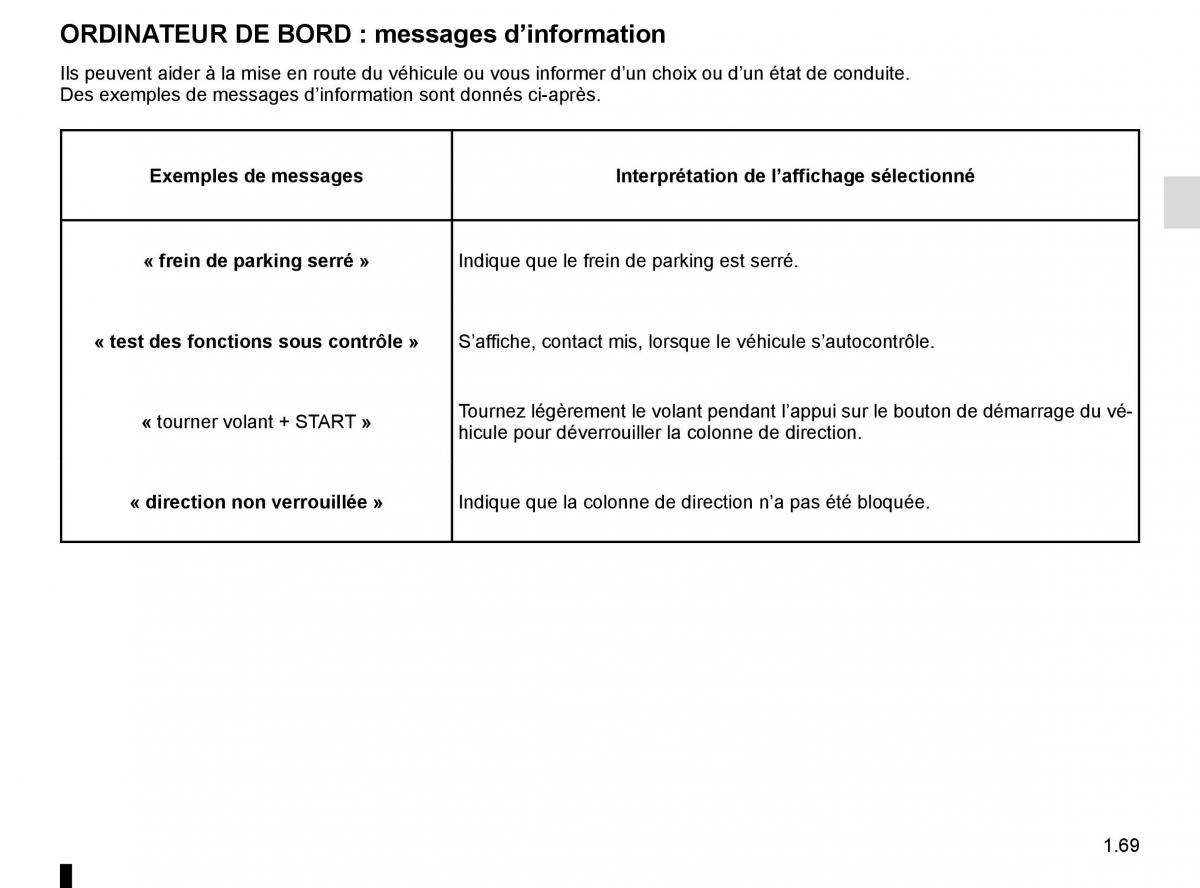 Renault Kadjar owners manual manuel du proprietaire / page 75