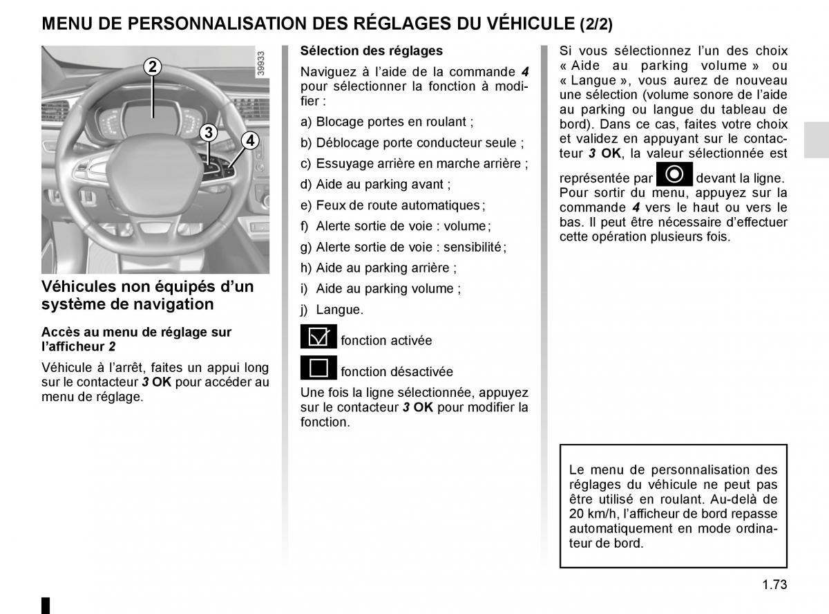 Renault Kadjar owners manual manuel du proprietaire / page 79