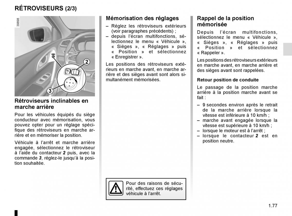 Renault Kadjar owners manual manuel du proprietaire / page 83