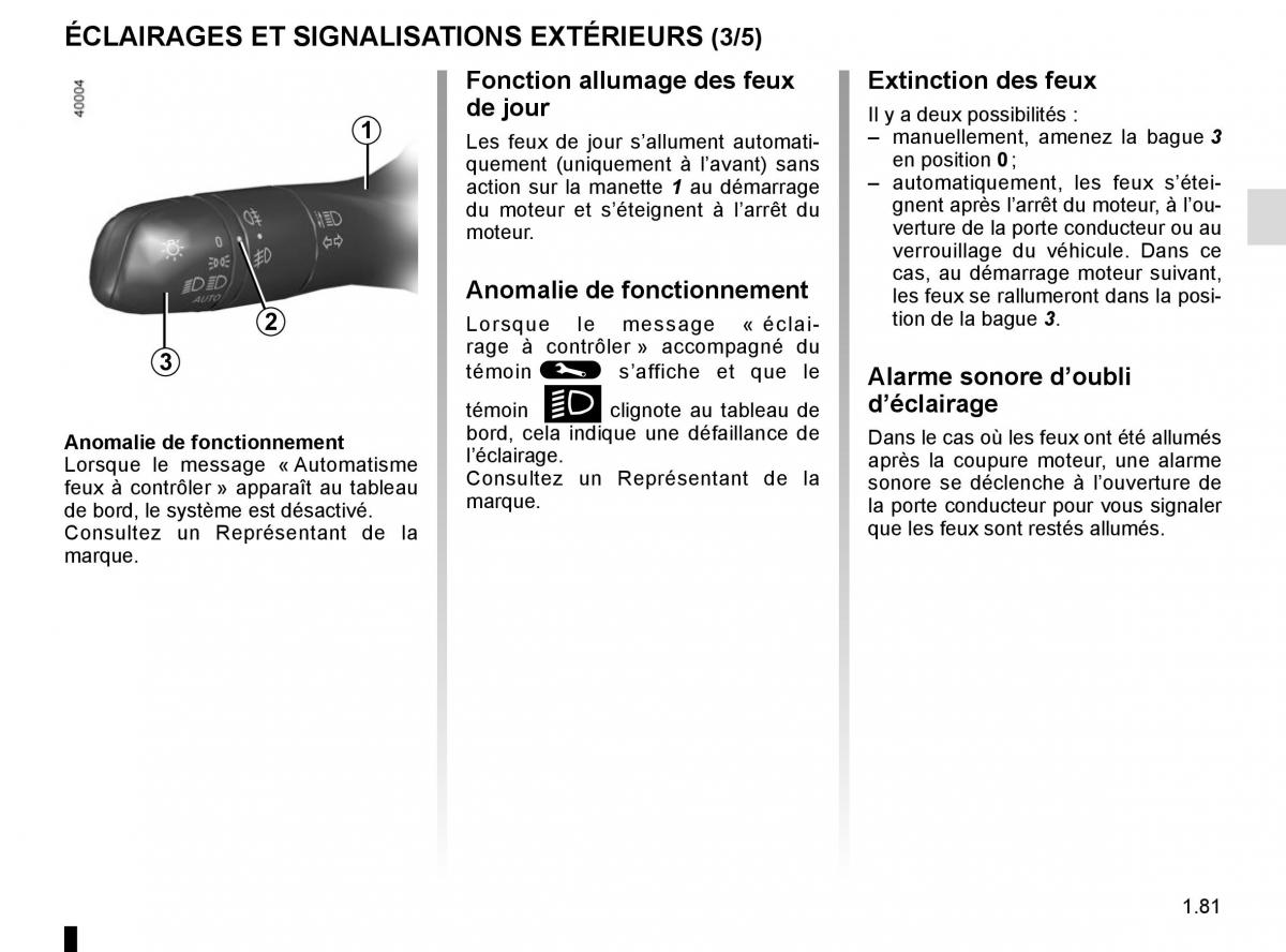 Renault Kadjar owners manual manuel du proprietaire / page 87