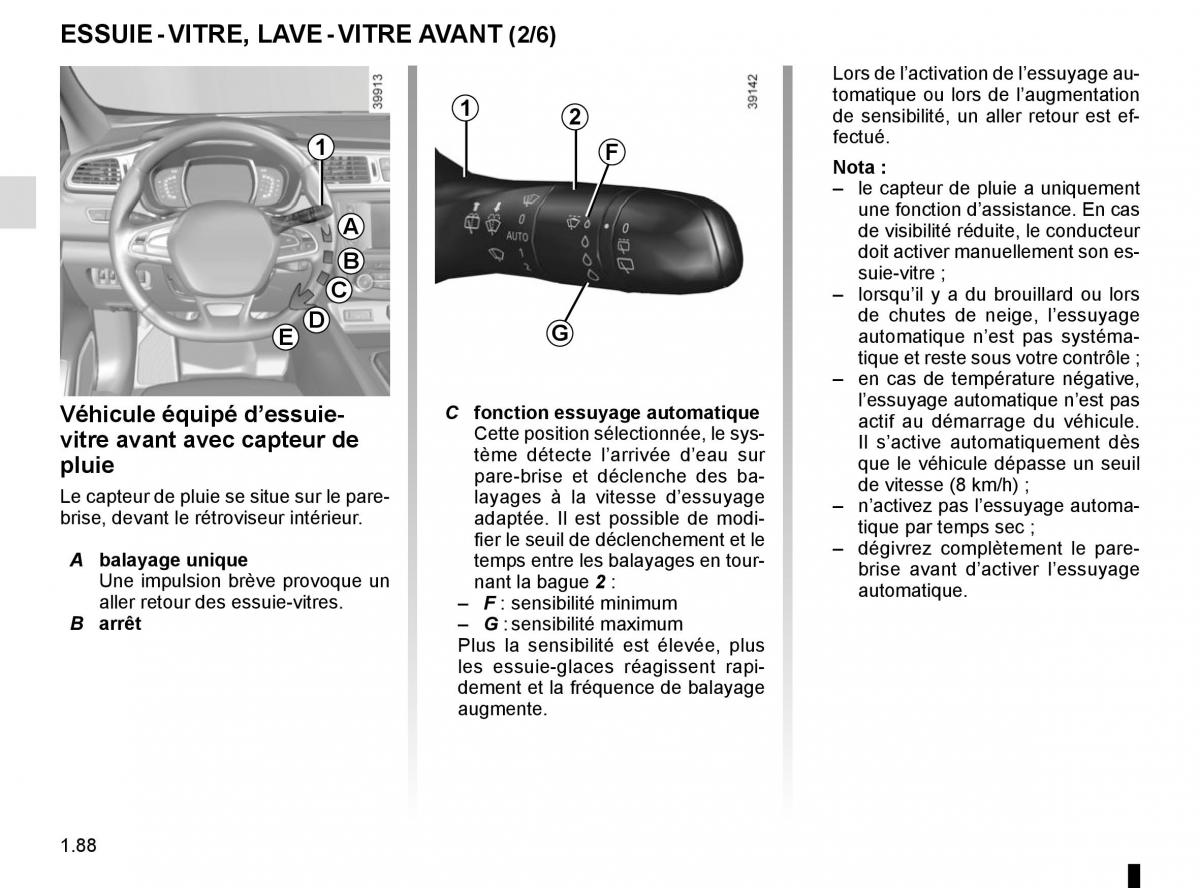 Renault Kadjar owners manual manuel du proprietaire / page 94