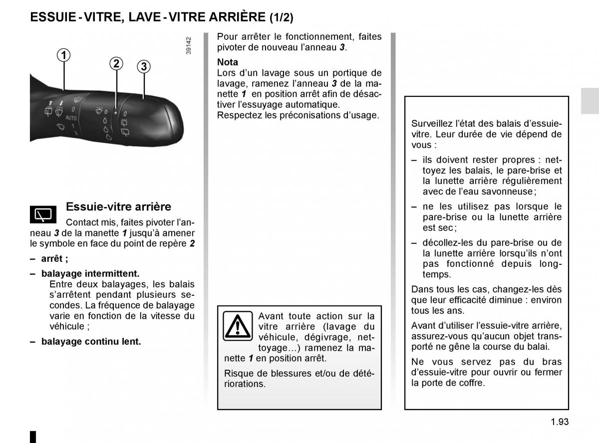 Renault Kadjar owners manual manuel du proprietaire / page 99