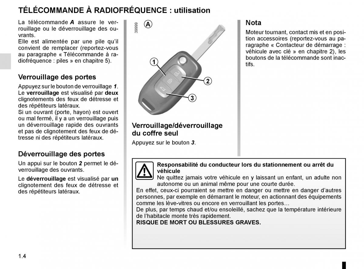 Renault Kadjar owners manual manuel du proprietaire / page 10