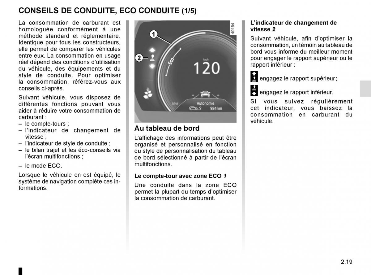 Renault Kadjar owners manual manuel du proprietaire / page 123