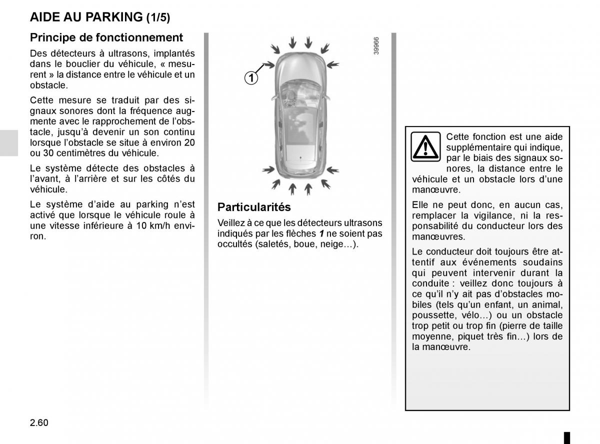 Renault Kadjar owners manual manuel du proprietaire / page 164