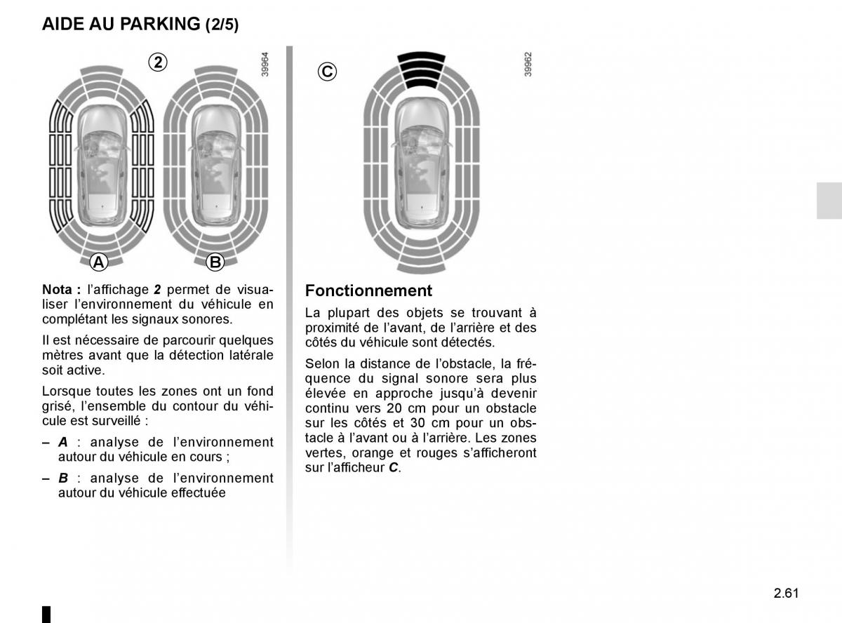 Renault Kadjar owners manual manuel du proprietaire / page 165