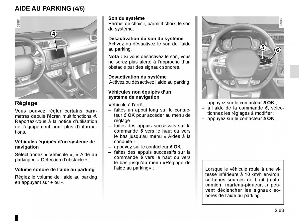 Renault Kadjar owners manual manuel du proprietaire / page 167