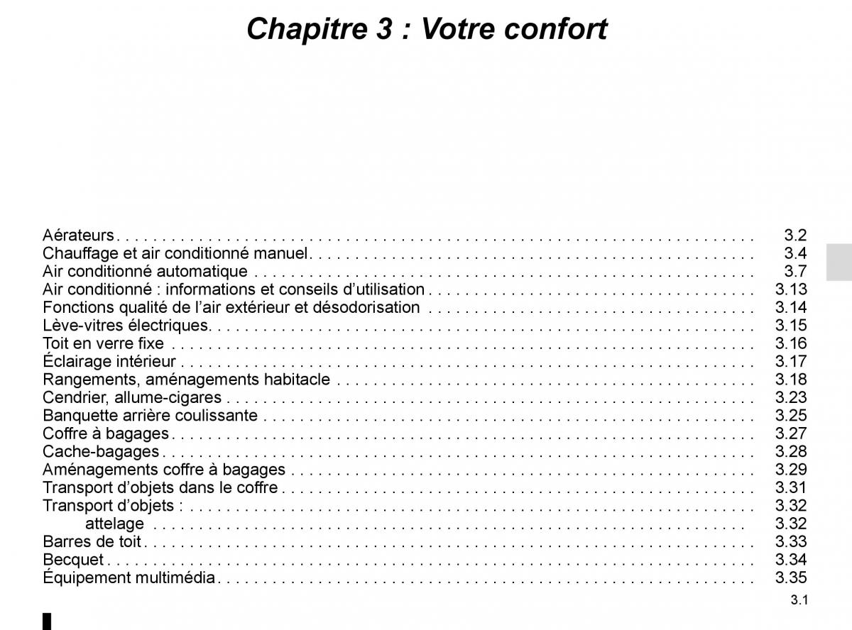 Renault Kadjar owners manual manuel du proprietaire / page 179