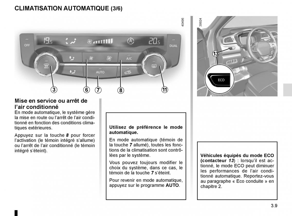 Renault Kadjar owners manual manuel du proprietaire / page 187