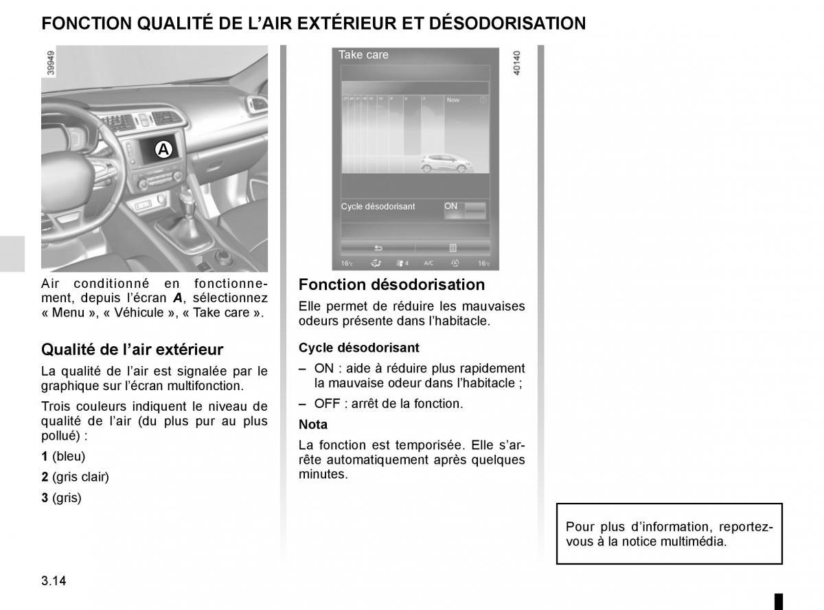 Renault Kadjar owners manual manuel du proprietaire / page 192