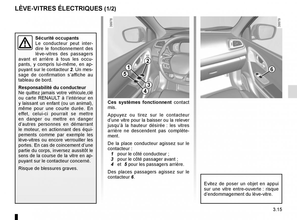 Renault Kadjar owners manual manuel du proprietaire / page 193