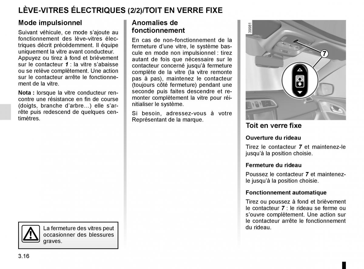 Renault Kadjar owners manual manuel du proprietaire / page 194