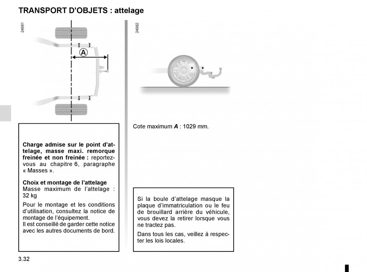 Renault Kadjar owners manual manuel du proprietaire / page 210