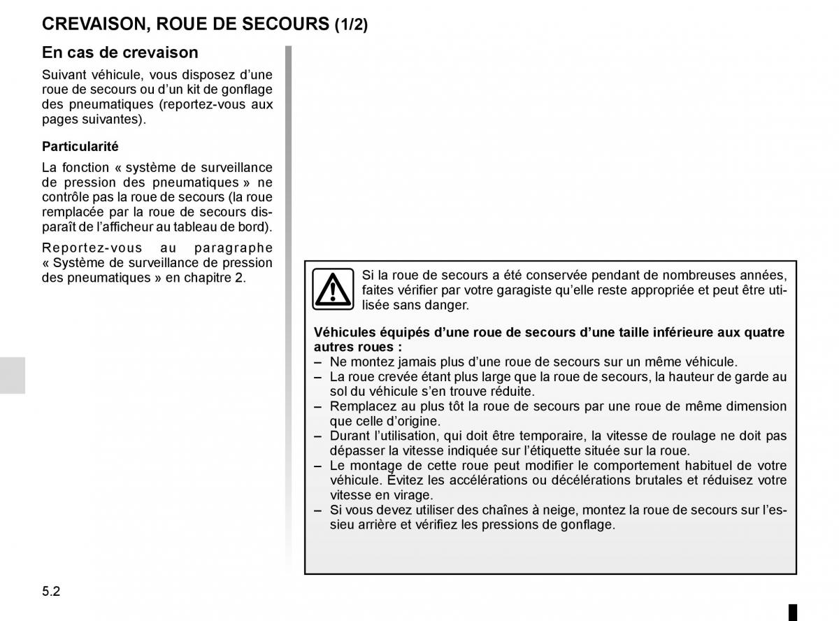 Renault Kadjar owners manual manuel du proprietaire / page 234