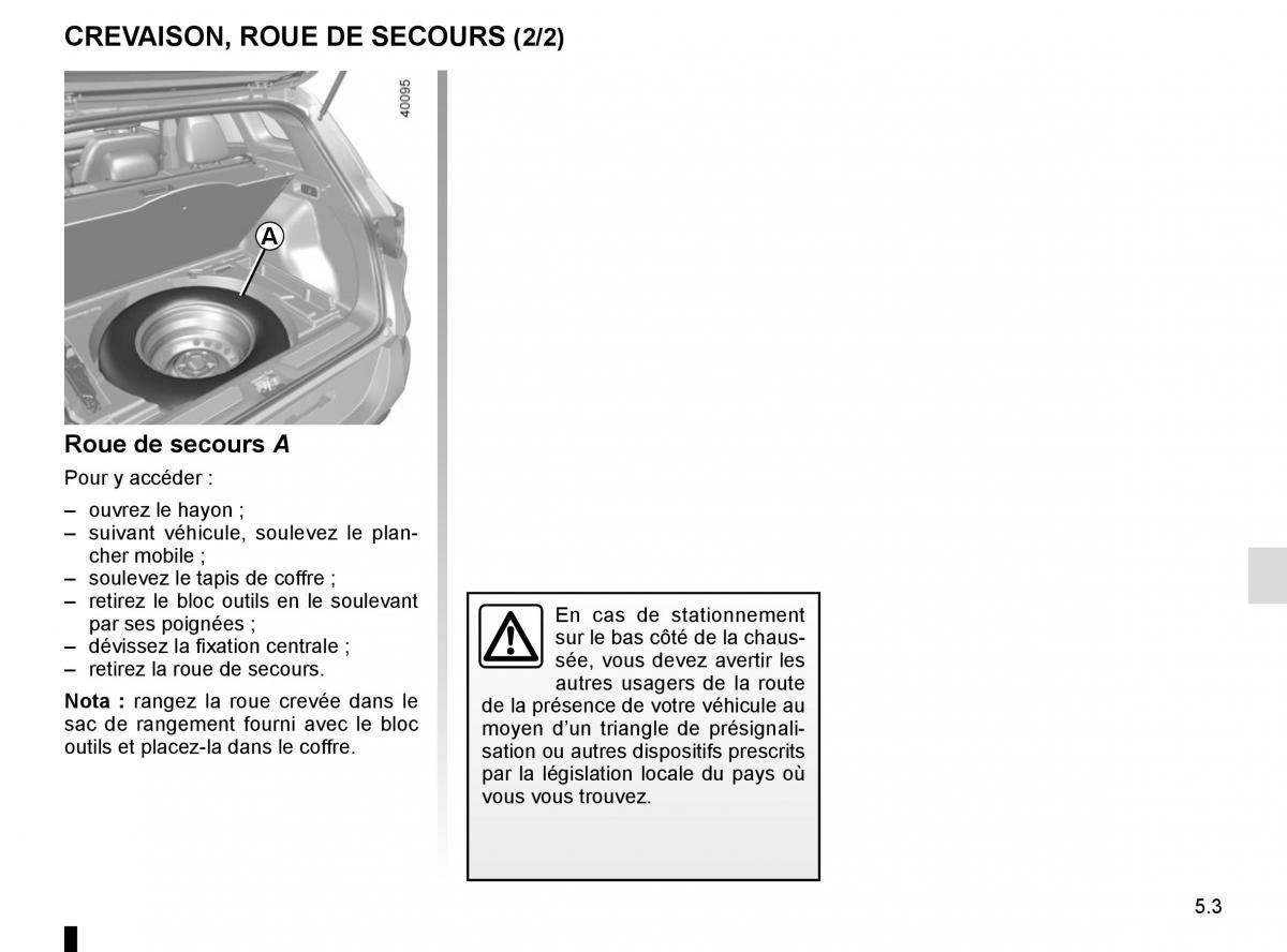 Renault Kadjar owners manual manuel du proprietaire / page 235