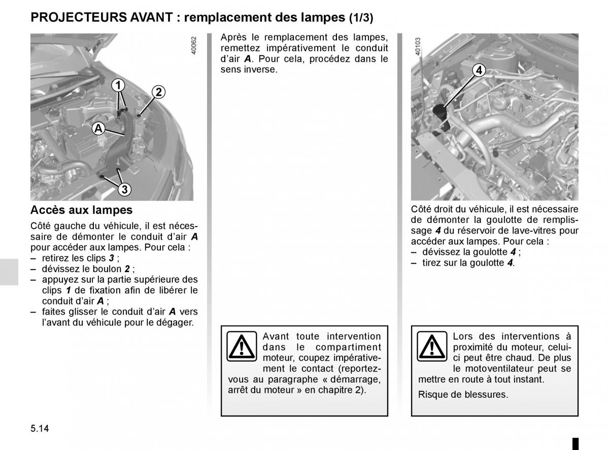 Renault Kadjar owners manual manuel du proprietaire / page 246