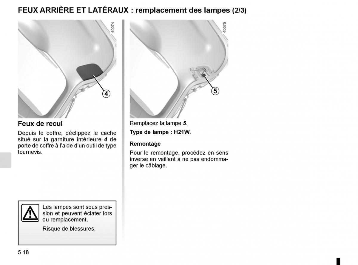 Renault Kadjar owners manual manuel du proprietaire / page 250