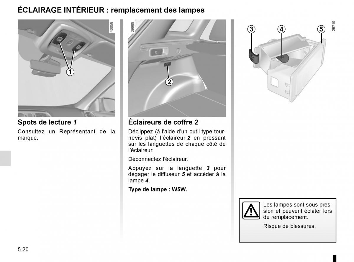 Renault Kadjar owners manual manuel du proprietaire / page 252