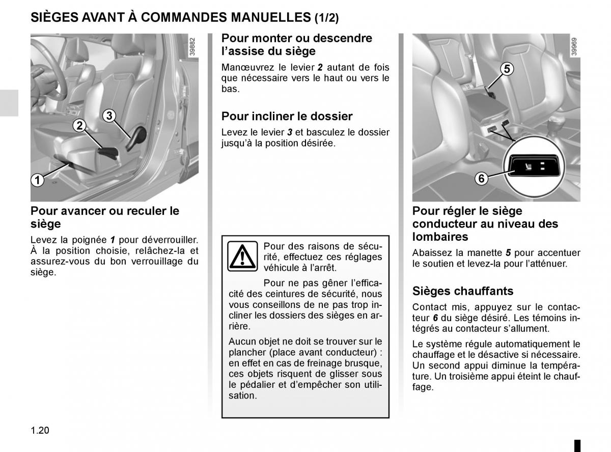 Renault Kadjar owners manual manuel du proprietaire / page 26